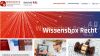 Wissensbox Recht 4.0 Homepage
