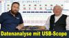 Patrick Gold von Pico Technology erklärt wie mit Analogeingängen von USB-Scopes auch digitale Datenflüsse, wie z.B. I²C mit Hilfe der PicoScope Software gründlich analysiert werden. (Quelle: hiz)