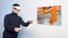 Prozessdaten werden mit Werkzeugbahnen kombiniert und in einer VR-Anwendung visualisiert. (Quelle: Fraunhofer IPT)