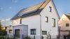Mit Sonnenkraft voraus: Über die Hälfte der europäischen Einfamilienhäuser könnte sich energieunabhängig machen. (Quelle: Markus Breig/KIT)