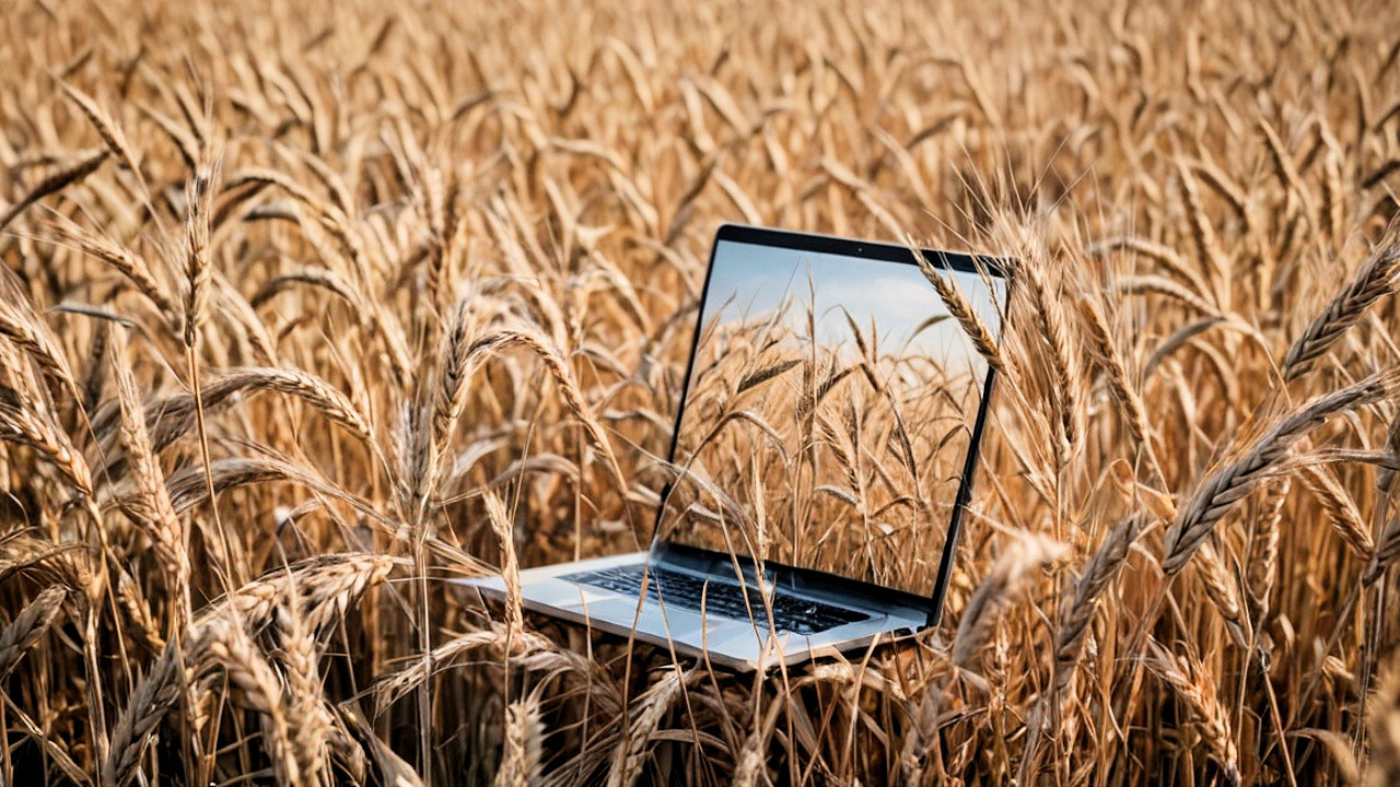 Wie digital werden unsere Lebensmittel produziert? Welche Rolle spielt KI in der Landwirtschaft? (Quelle: KI/hiz)