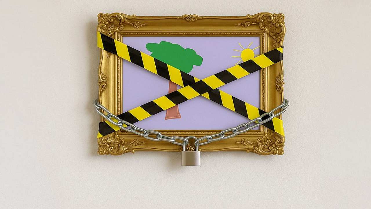 Wie gut können moderne Bildschutzwerkzeuge digitale Kunststile schützen? (Quelle. Bettina Bastian/KI/TU Darmstadt)