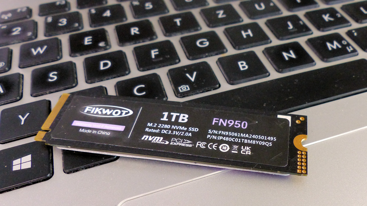 NVME M.2-SSD aus einem Firmen-Notebook (Symbolbild: hiz))