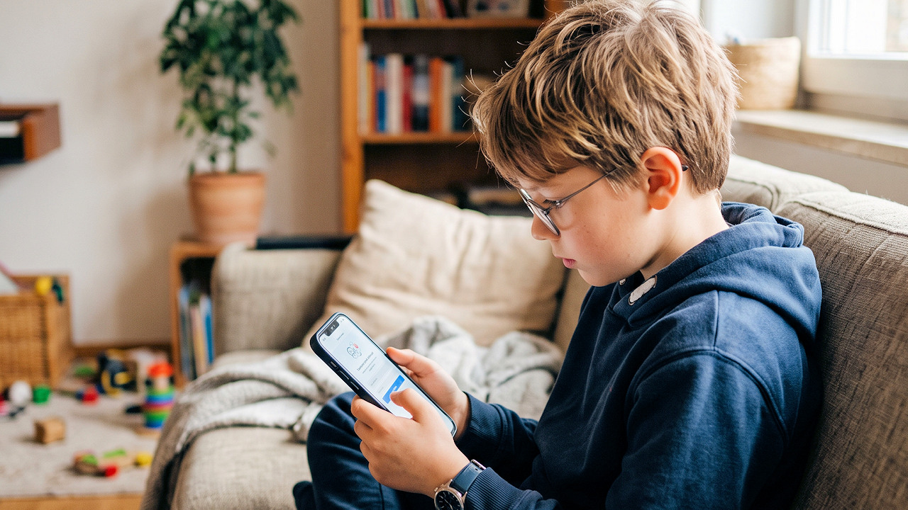 Europaweit soll der Altersnachweis kinder mund Jugendliche vor den Gefahren aus den sozialen Netzen schützen. (Symbolbild: KI/hiz)