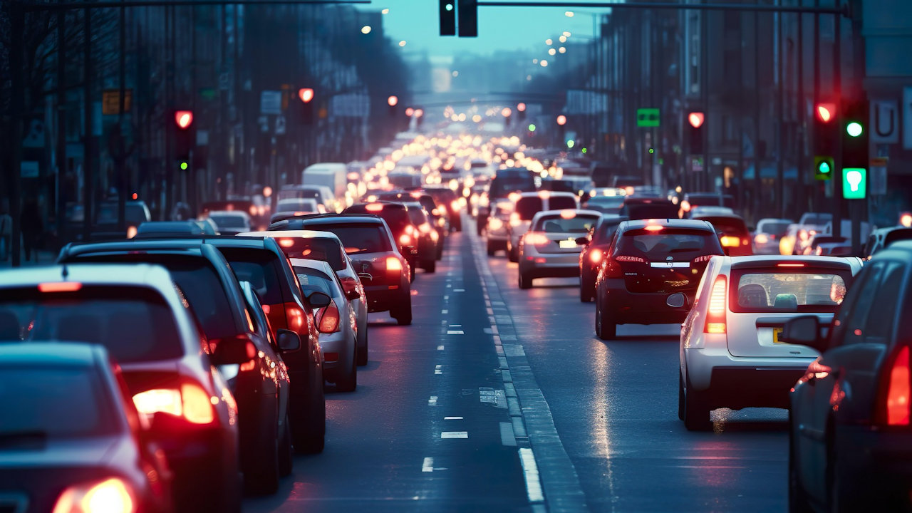 Typische Störungen in urbanen Lieferketten sind Staus, Falschparker, blockierte Gleise und die daraus resultierende Lieferverzögerungen. (Quelle: Alyssia/Pixabay)