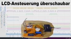 Die Ansteuerung eine LC-Displays ist einfash zu realisieren, ob seriell über I²C oder parallel. (Quelle: hiz)