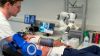 Telemedizinische Untersuchung und Patientenmonitoring in einem gemeinsamen 6G Netzwerk (Quelle: F. Jurosch/TUM)